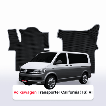 Car mats EVAMATS for Volkswagen Transporter California(T6) VI gen 2015-2021 year MINIVAN