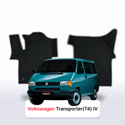 Car mats EVAMATS for Volkswagen Transporter(T4) IV gen 1990-2003 year MINIVAN