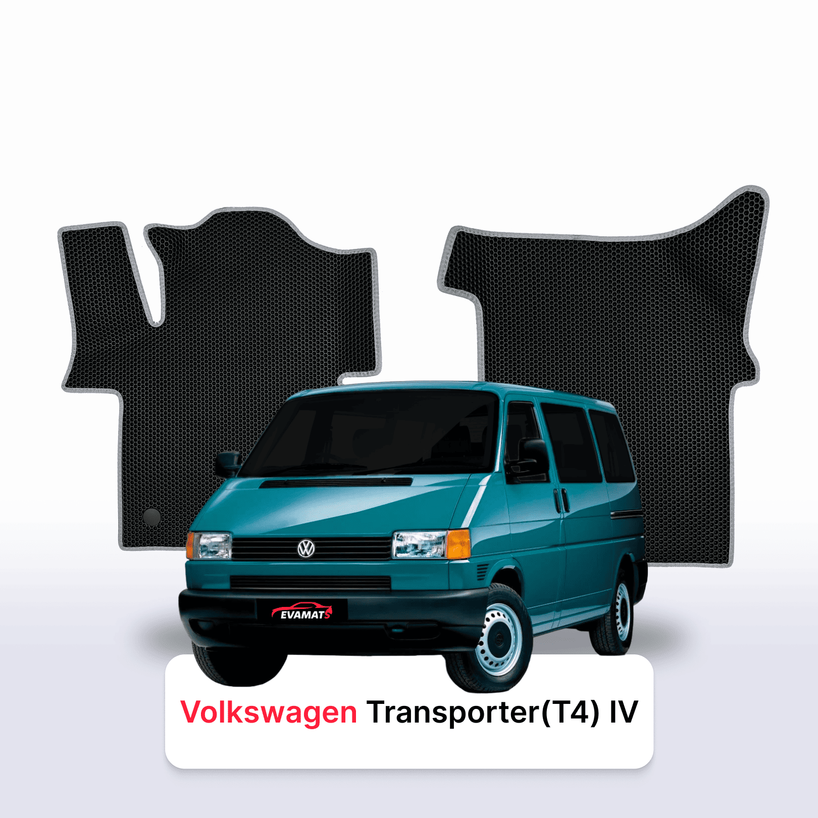 Car mats EVA for Volkswagen Transporter(T4) IV gen 1990-2003 year MINIVAN
