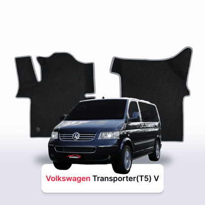 Car mats EVAMATS for Volkswagen Transporter(T5) V gen 2003-2015 year MINIVAN LONG