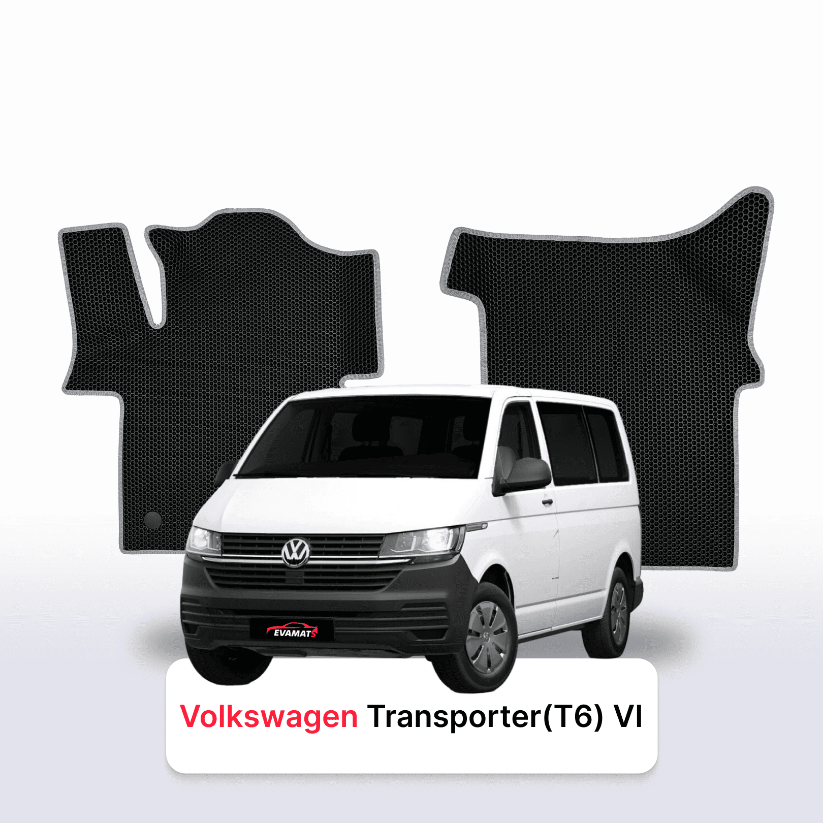 Car mats EVA for Volkswagen Transporter(T6) VI gen 2015-2024 year VAN LONG