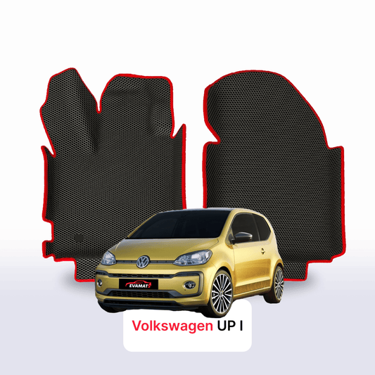 Car mats EVAMATS for Volkswagen UP I gen 2012-2023 year HATCHBACK 3 door