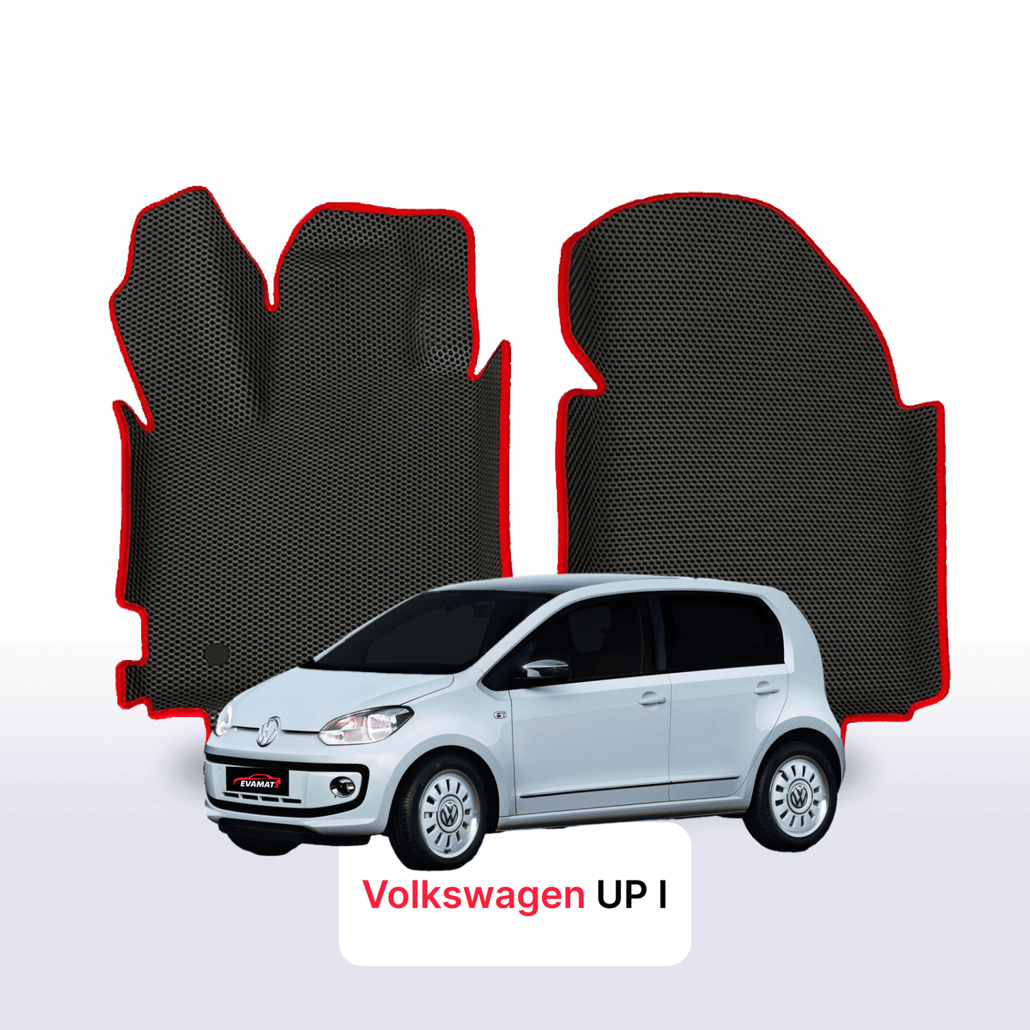 Car mats EVAMATS for Volkswagen UP I gen 2012-2020 year HATCHBACK 5 door
