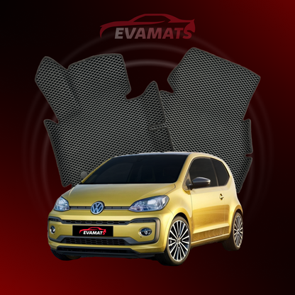 Car mats EVAMATS for Volkswagen UP I gen 2012-2020 year HATCHBACK 3 door