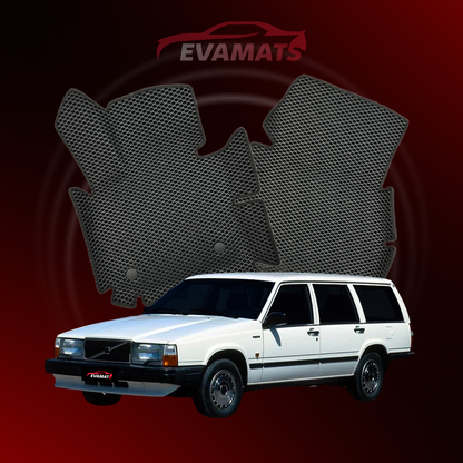 Car mats EVAMATS for Volvo 740 1983-1992 year STATION WAGON