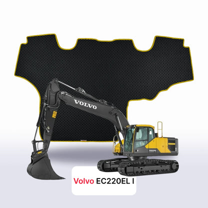 Car mats EVAMATS for Volvo EC220EL 1 gen 2016-2018 year DIGGER