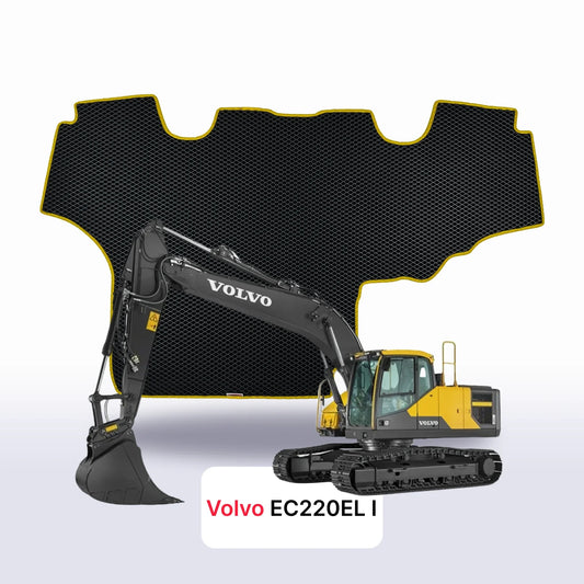 Car mats EVAMATS for Volvo EC220EL 1 gen 2016-2018 year DIGGER