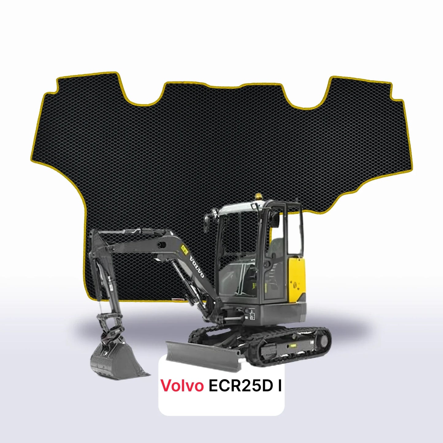 Car mats EVAMATS for Volvo ECR25D 1 gen 2014-2024 year DIGGER