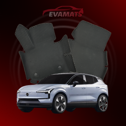 Car mats EVAMATS for Volvo EX30 1 gen 2023-2025 year Electric SUV