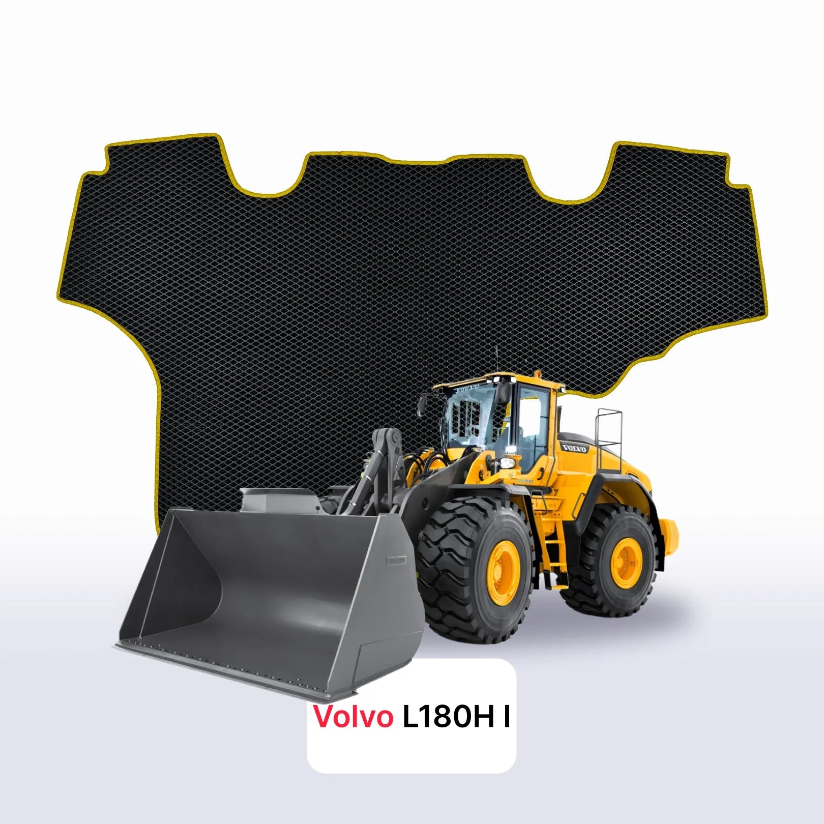 Car mats EVAMATS for Volvo L180H 1 gen 2020-2027 year DIGGER
