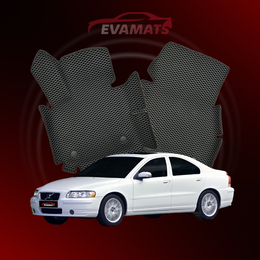 Car mats EVAMATS for Volvo S60 1 gen 2000-2009 year SEDAN