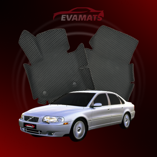 Car mats EVAMATS for Volvo S80 1 gen 1998-2006 year SEDAN