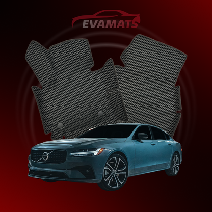 Car mats EVAMATS for Volvo S90(USA) 2 gen 2016-2025 year SEDAN