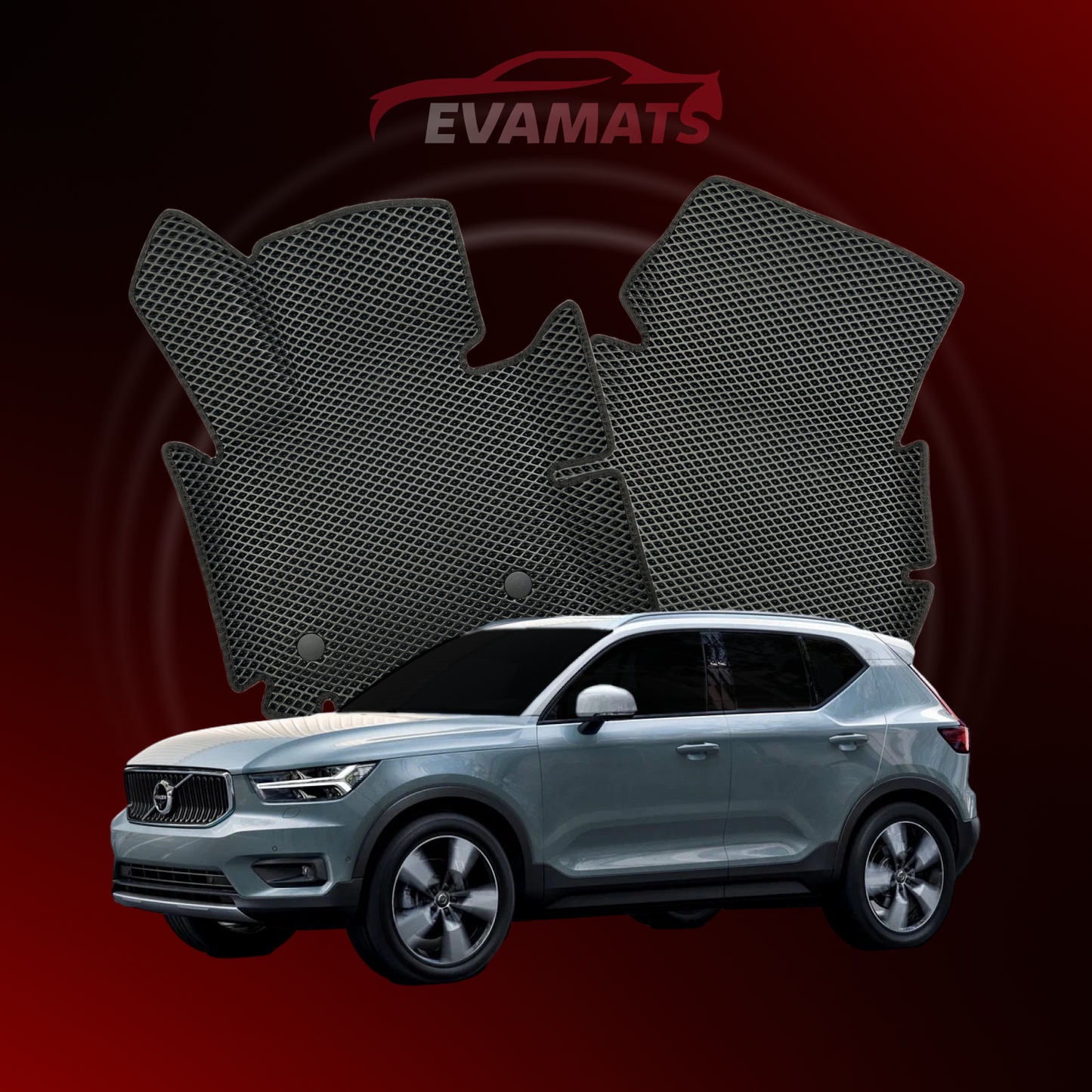 Car mats EVAMATS for Volvo XC40 1 gen 2017-2025 year SUV