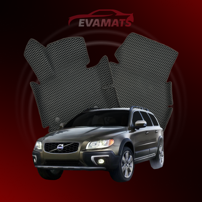 Car mats EVAMATS for Volvo XC70 2 gen 2007-2016 year STATION WAGON