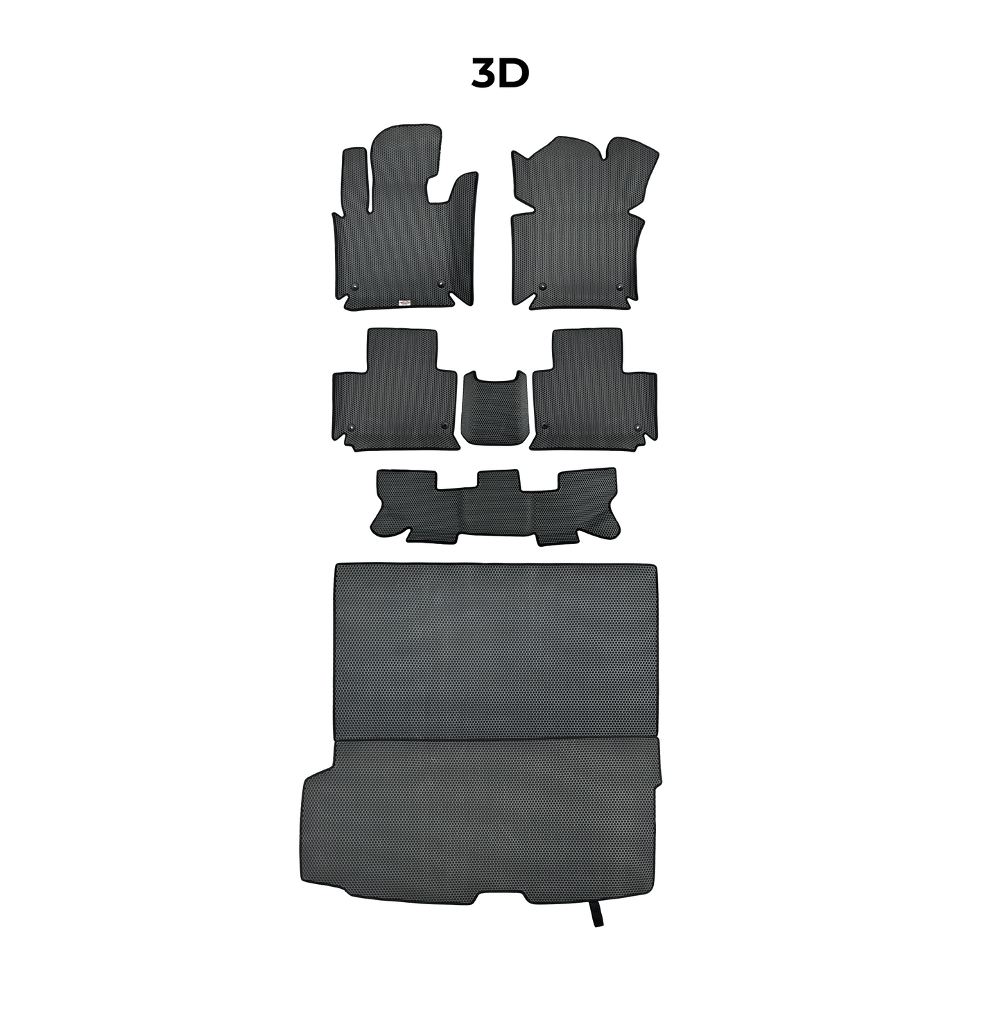 Car mats EVAMATS for Citroen Berlingo 3 gen 2018-2025 year MINIVAN LONG