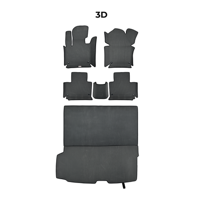 Car mats EVAMATS for Mercedes-Benz EQS 1 gen (X296) 2022-2026 year SUV