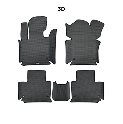 Tappetini per auto EVAMATS per SEAT Alhambra 2 gen 2010-2020 anno MINIVAN