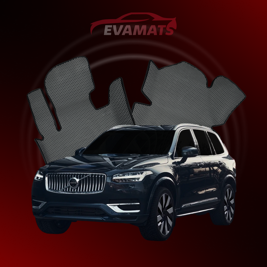 Car mats EVAMATS for Volvo XC90 2 gen 2014-2025 year SUV