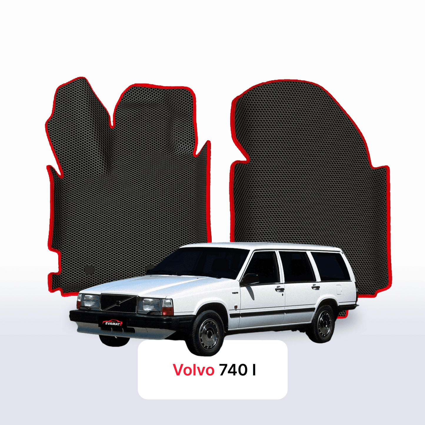 Car mats EVAMATS for Volvo 740 1983-1992 year STATION WAGON
