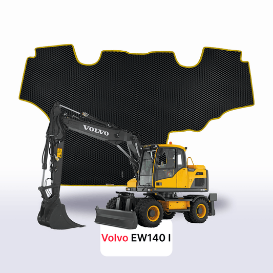 Car mats EVAMATS for Volvo EW140 1 gen 2002-2028 year DIGGER