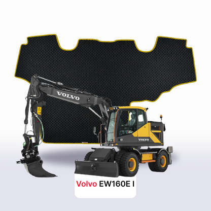 Car mats EVAMATS for Volvo EW160E 1 gen 2016-2018 year DIGGER