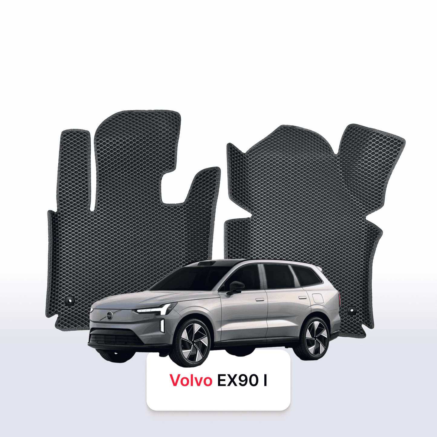 Car mats EVAMATS for Volvo EX90 1 gen 2023-2025 year Electric SUV