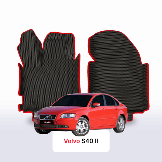 Car mats EVAMATS for Volvo S40 2 gen 2004-2012 year SEDAN