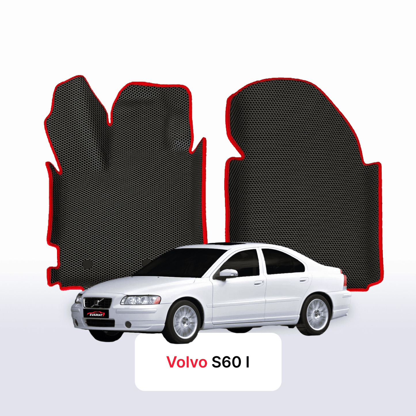Car mats EVAMATS for Volvo S60 1 gen 2000-2009 year SEDAN