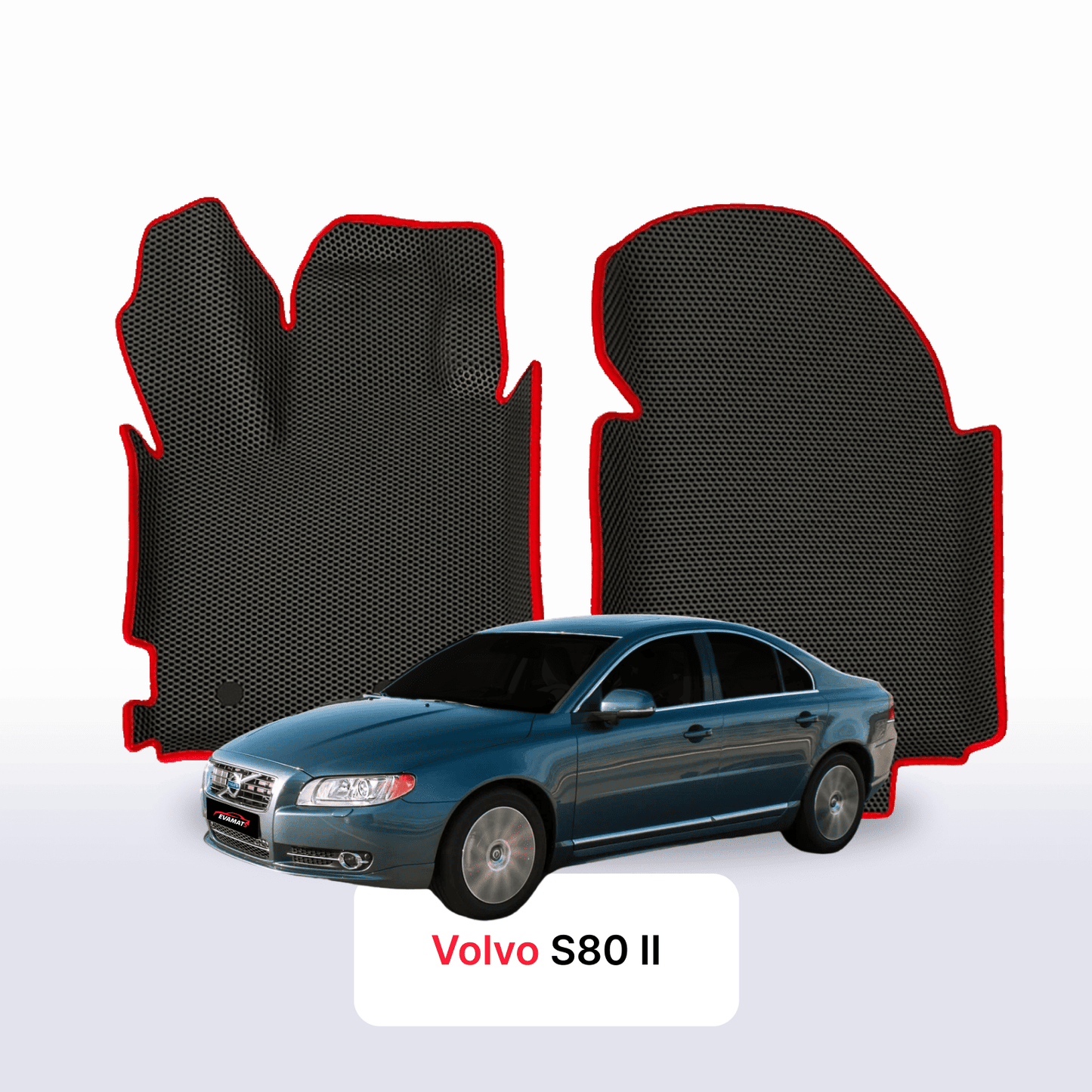 Car mats EVAMATS for Volvo S80(USA) 2 gen 2006-2016 year SEDAN