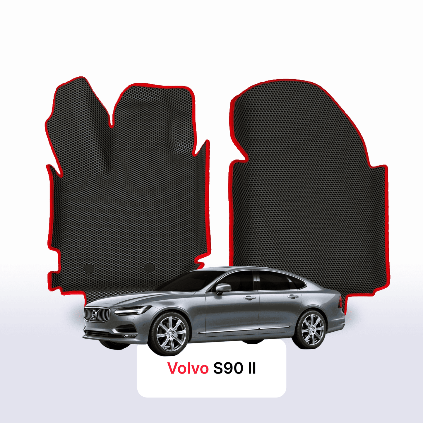 Car mats EVAMATS for Volvo S90 2 gen 2016-2025 year SEDAN