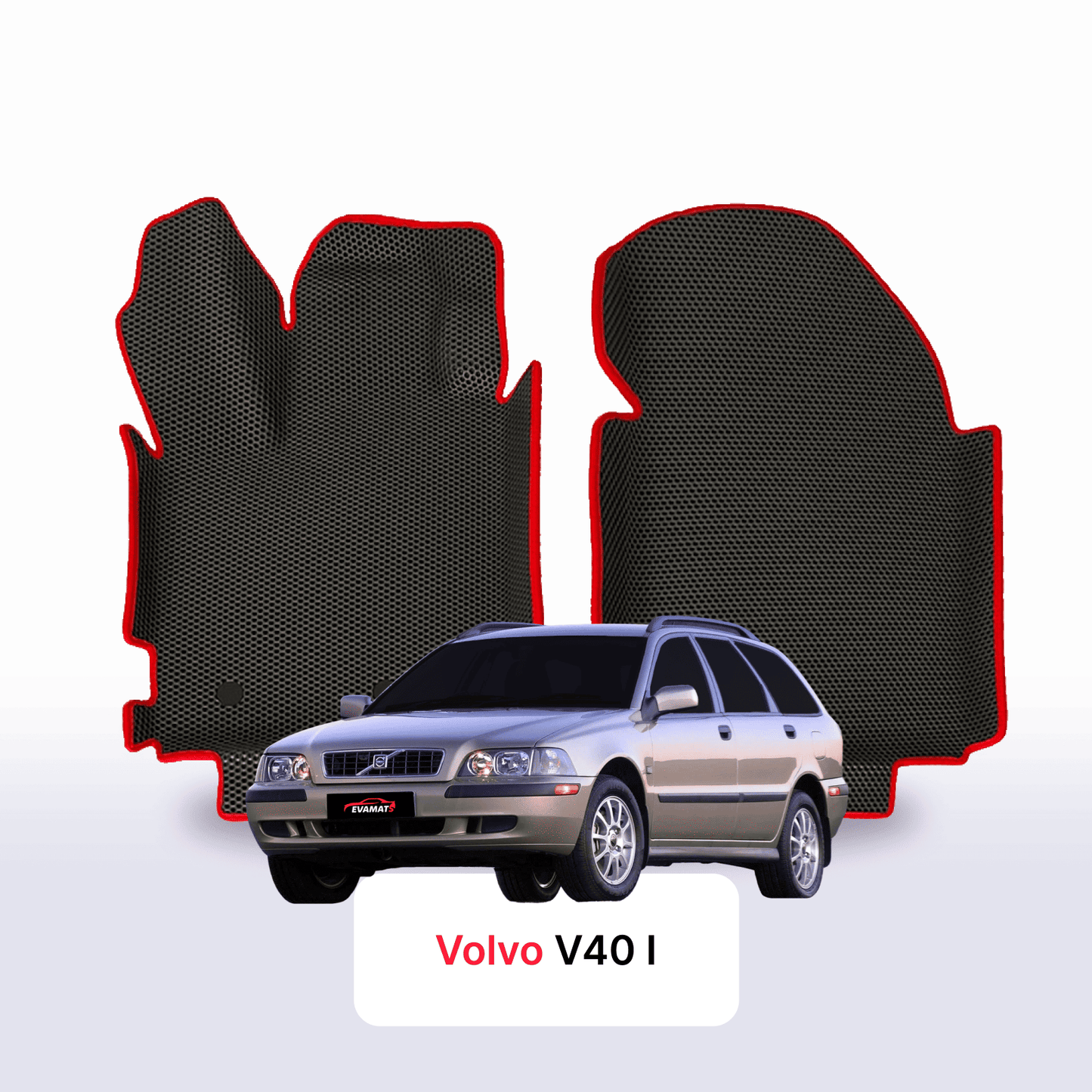 Car mats EVA for Volvo V40 1 gen 1995-2004 year STATION WAGON