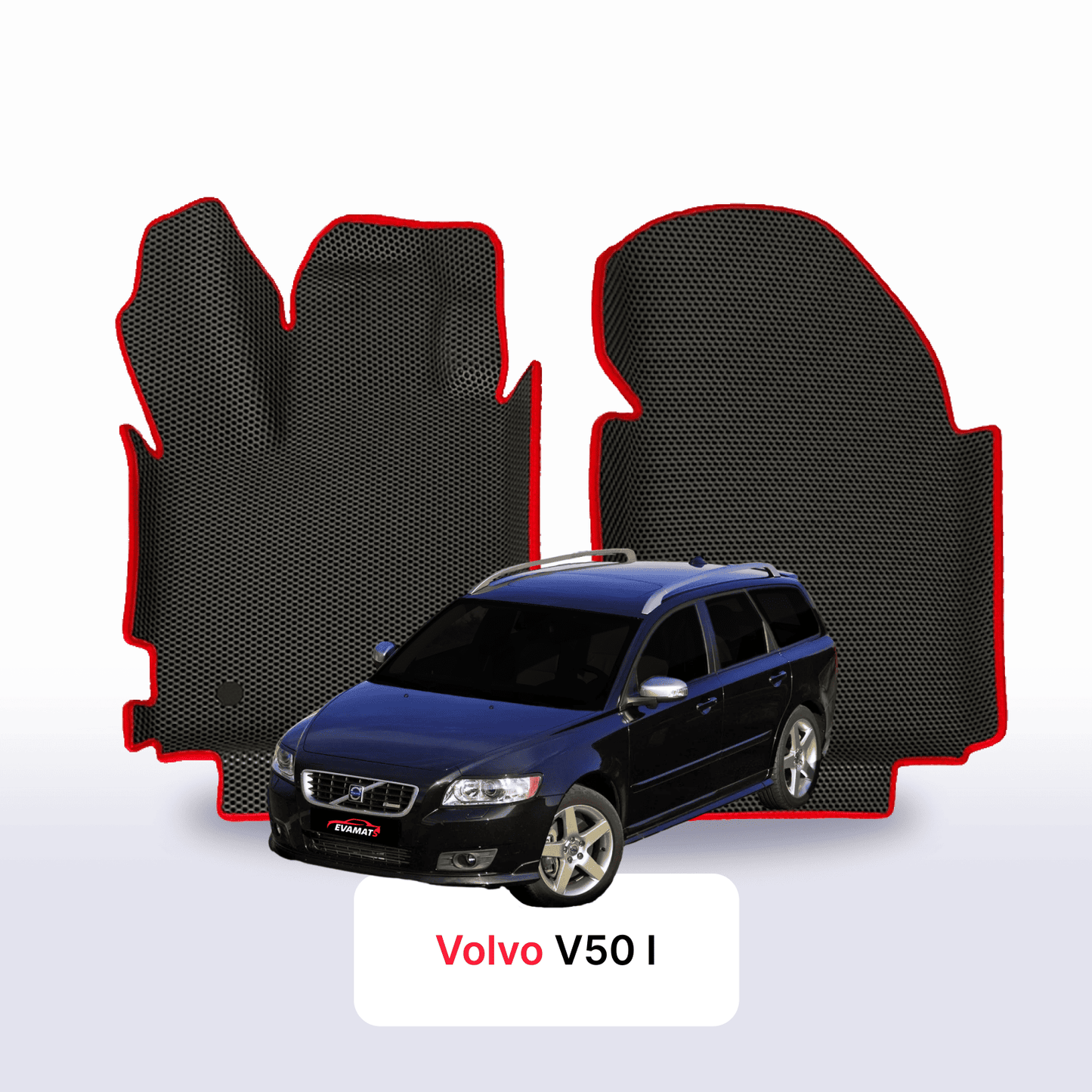 Car mats EVAMATS for Volvo V50 1 gen 2004-2012 year STATION WAGON