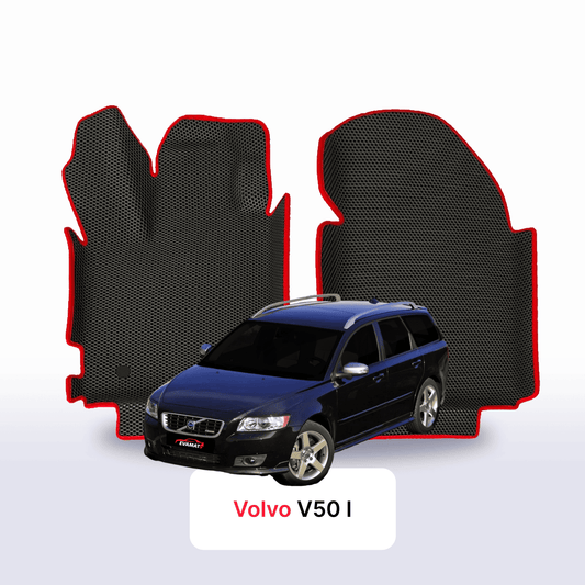 Car mats EVAMATS for Volvo V50 1 gen 2004-2012 year STATION WAGON