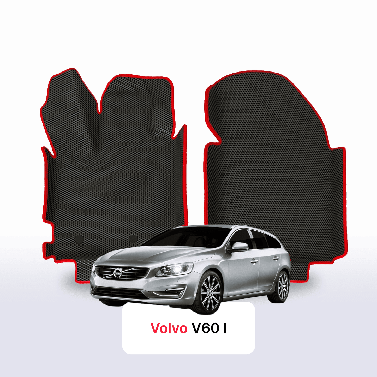 Car mats EVAMATS for Volvo V60 1 gen 2010-2018 year STATION WAGON