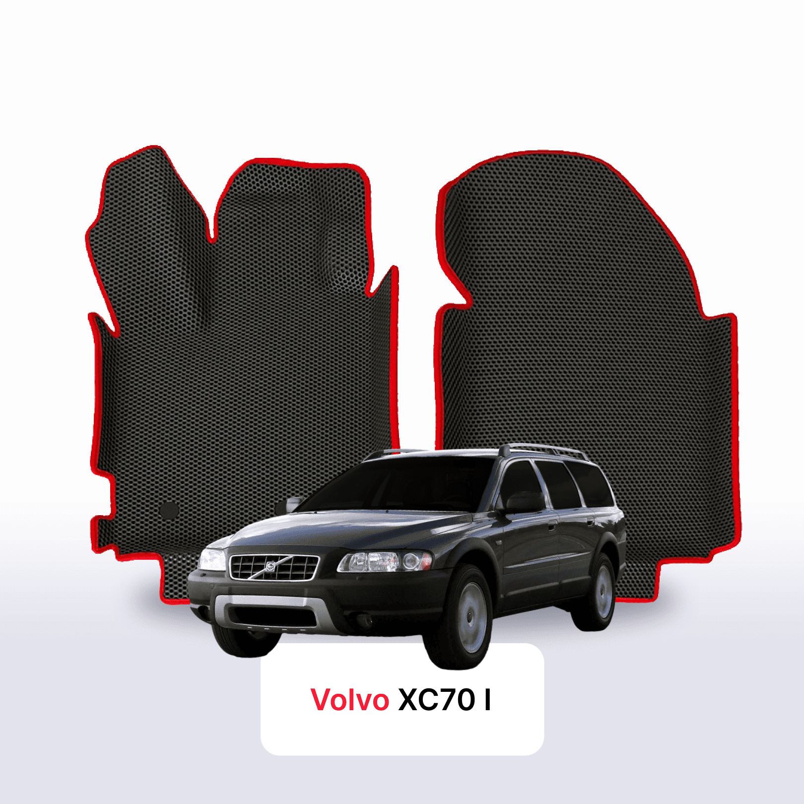 Car mats EVA for Volvo XC70 1 gen 2000-2007 year STATION WAGON