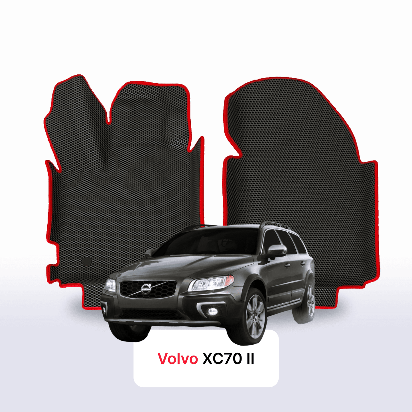 Car mats EVAMATS for Volvo XC70 2 gen 2007-2016 year STATION WAGON