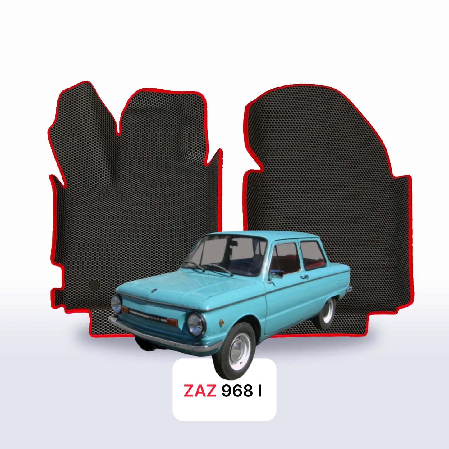 Car mats EVAMATS for Zaz-968 1 gen 1971-1994 year SEDAN 2 door