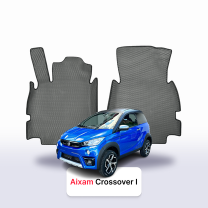 EVA Dywaniki samochoforwe 3D EVA MATS for Aixam Crossover 1 gen 2007-2025 year HATCHBACK 3 door