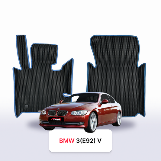 Car mats EVAMATS for BMW 3(E92) 5 gen 2004-2013 year COUPE