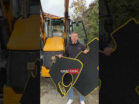 Car mats EVAMATS for JCB 3CX 1 gen 2008-2024 year DIGGER