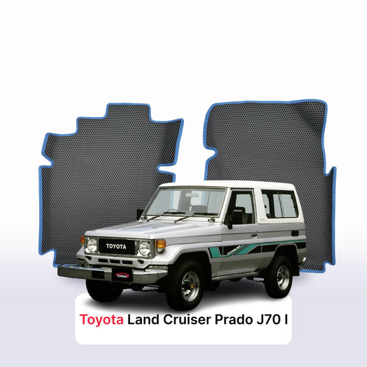 Car mats EVAMATS for Toyota Land Cruiser Prado J70 1 gen 1984-1999 year SUV 3 door