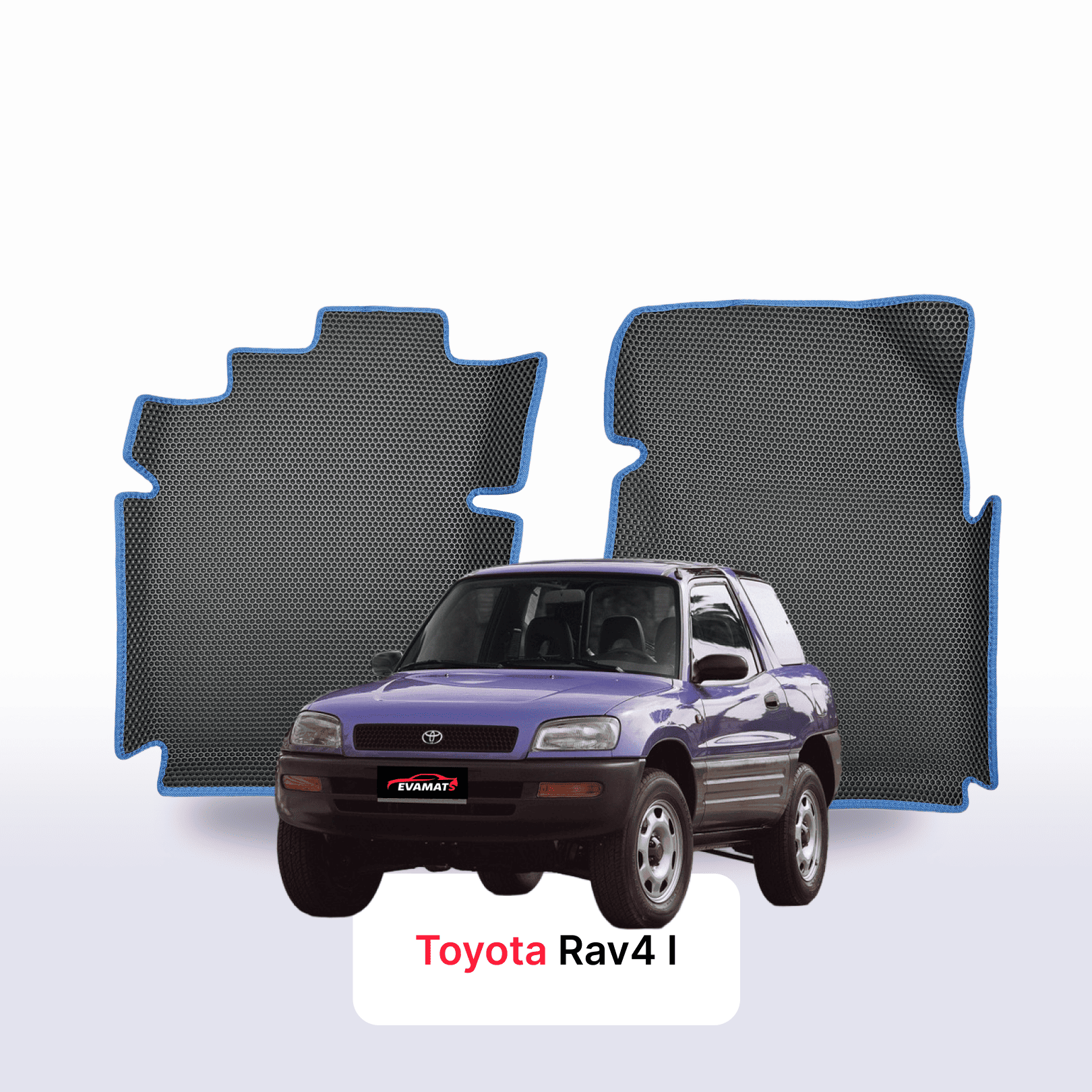 Car mats EVA for Toyota Rav 4 1 gen 1994-2000 year SUV 3 door