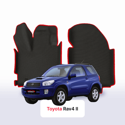Car mats EVAMATS for Toyota Rav 4 2 gen 2000-2006 year SUV 3 door