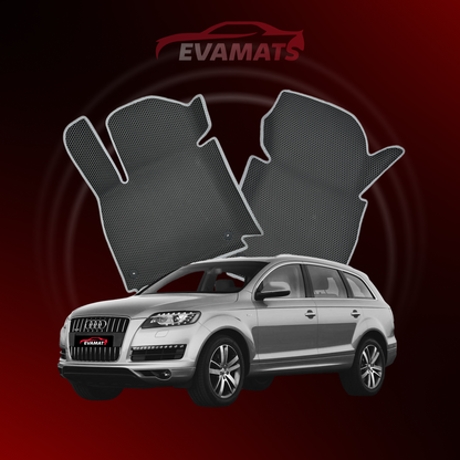 Car mats EVAMATS for Audi Q7(4L) 1 gen 2005-2015 rok SUV 7 seater