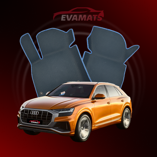 Tappetini per auto EVAMATS per Audi Q8 1 generazione 2018-2025 anno SUV