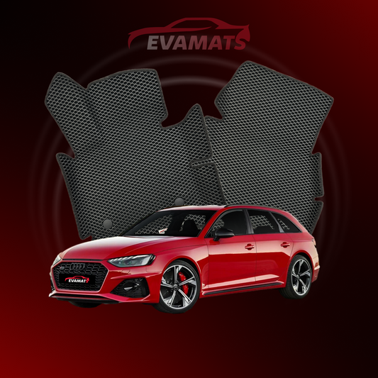 Alfombrillas de coche EVAMATS para Audi RS 4(B9) 4ª generación año 2017-2025 STATION WAGON