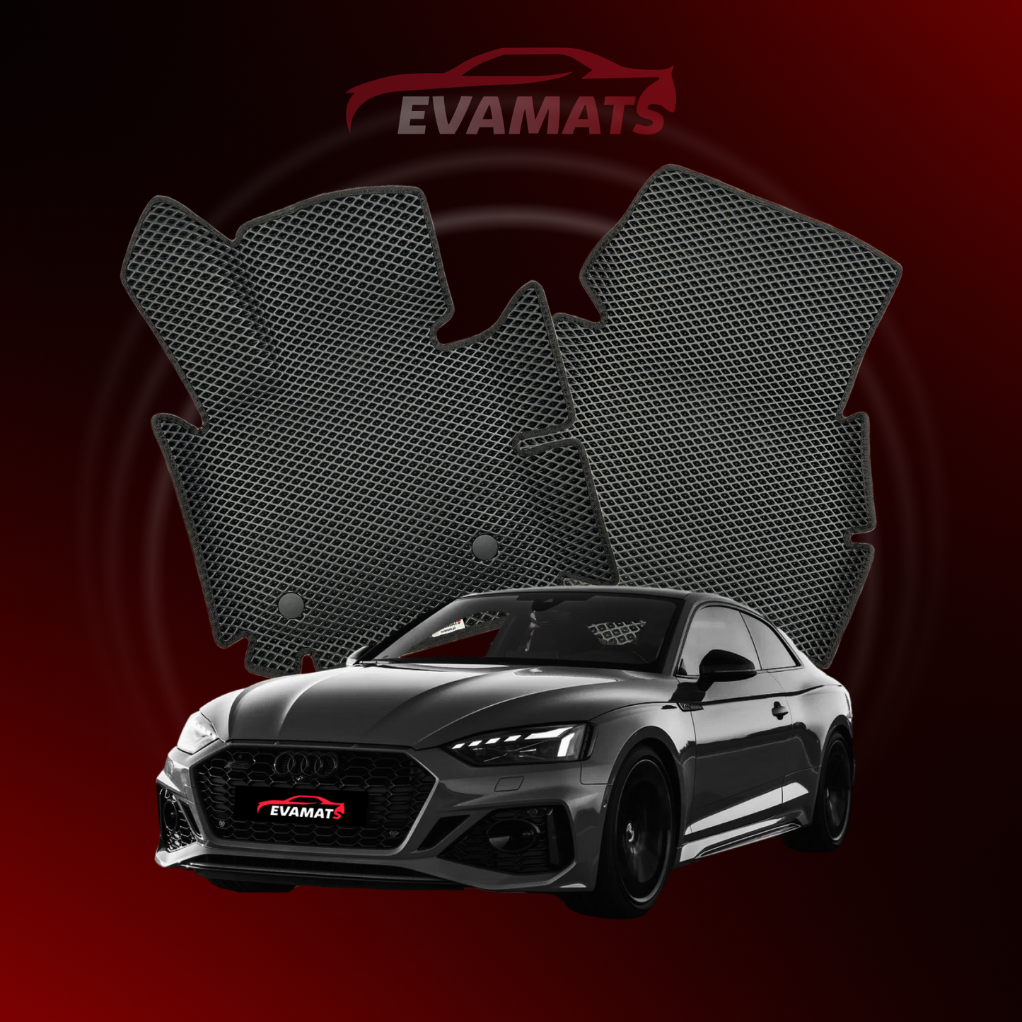 Tapis de voiture EVAMATS pour Audi RS 5(F5) 2 gen 2017-2025 année COUPE