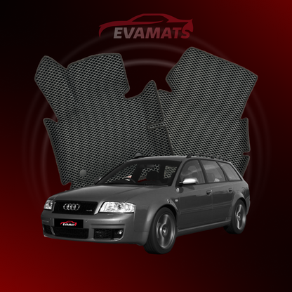 Alfombrillas de coche EVAMATS para Audi RS 6(C5) 1ª generación año 2002-2006 STATION WAGON