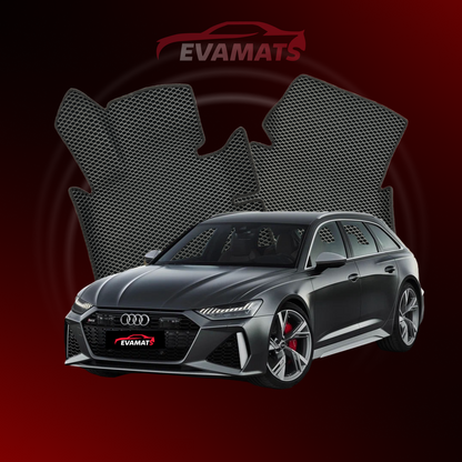 Tappetini per auto EVAMATS per Audi RS 6(C8) 4 generazione 2019-2025 anno STATION WAGON